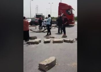 Fermeture de Nessma TV : Route bloqu&eacute;e et employ&eacute;s en col&egrave;re !