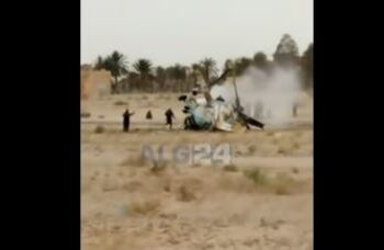 Algérie : Crash d'un hélicoptère de l'armée