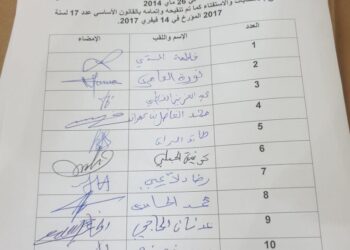 Une pétition lancée contre le projet d’amendement de la loi électorale