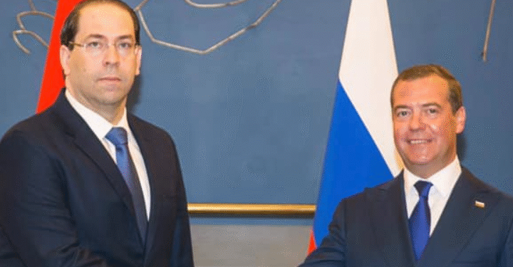 Chahed et Medvedev discutent du renforcement de la coopération économique tuniso-russe