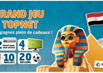Participez au Grand Jeu TOPNET spécial Egypte 2019