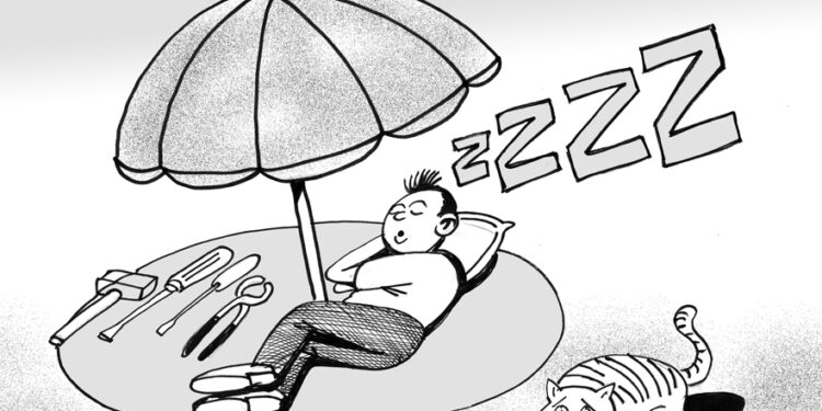 L’été, cet intermittent du travail