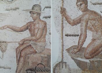 Portfolio : Quand les mosaïques célèbrent les pêcheurs et la mer