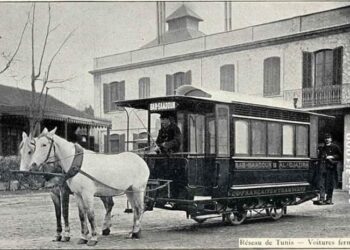 Tunis d'antan : Au temps des calèches et du tramway à chevaux