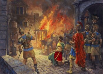 A Carthage dans le Missouri américain, avec Andy Thomas, six tableaux et les artefacts