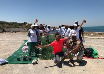 3500 bouteilles de bière collectées à la plage de Gammarth