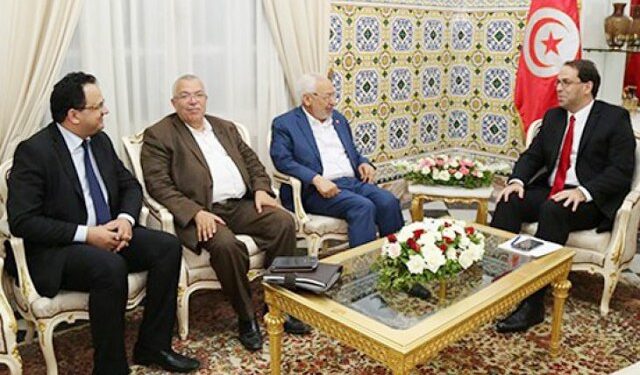 Ennahdha négocie "actuellement" le maintien ou le départ de Chahed