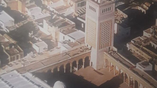 Cinq mosquées vues du ciel : Chenini, Testour et les grandes cités