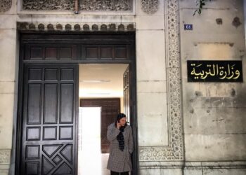 Les enseignants suppléants en sit-in