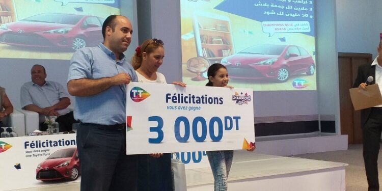 Champions Quiz de Tunisie Telecom : 321 mille dinars distribués en cadeaux