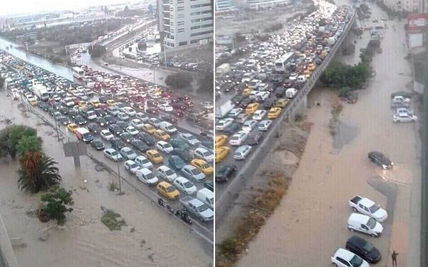 Précipitations record à l'Ariana