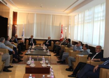 Le candidat Kais Saied au siège de l’UTICA