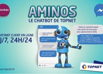 TOPNET lance AMINOS, sa nouvelle plateforme CHATBOT