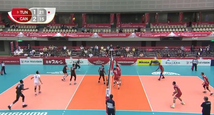 Coupe du monde de volley-ball : 6ème défaite et 1er point pour la Tunisie