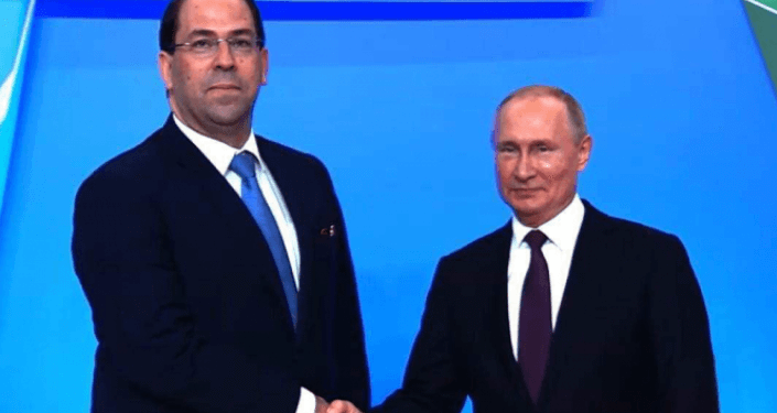 Youssef Chahed rencontre Poutine