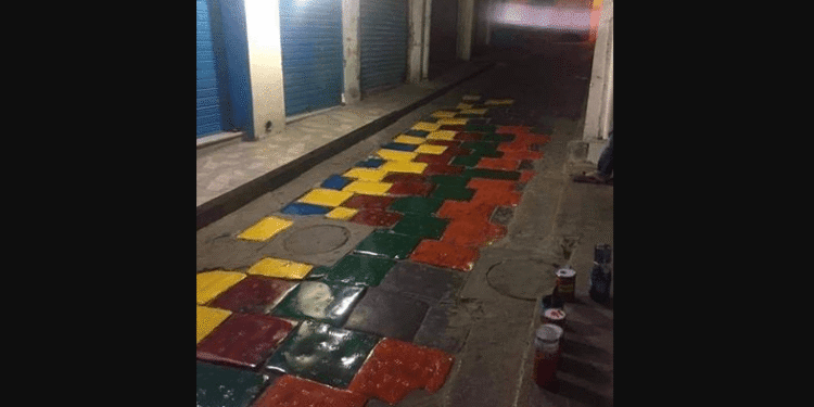 La coloration des pavés de la Médina indigne les structures culturelles