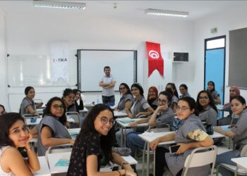 Une classe de langue turque au lycée pilote de Sousse
