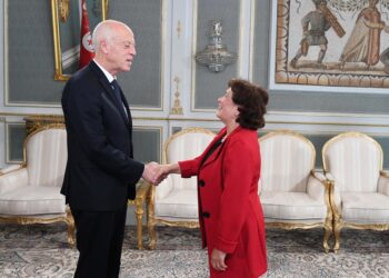 Kaïs Saïed reçoit la présidente de l'IVD, Sihem Ben Sedrine
