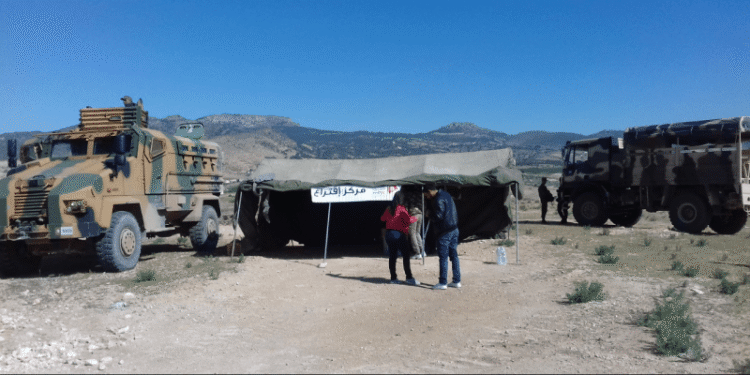 A Kasserine, les citoyens voteront dans des tentes, au beau milieu des montagnes