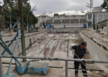 En photos : La piscine du Belvédère va retrouver une nouvelle jeunesse