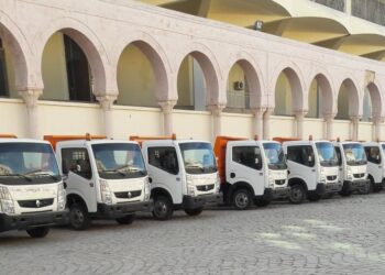 Ville de Tunis : Les camions nouveaux sont arrivés