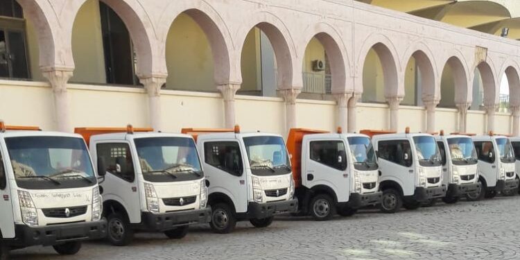 Ville de Tunis : Les camions nouveaux sont arrivés