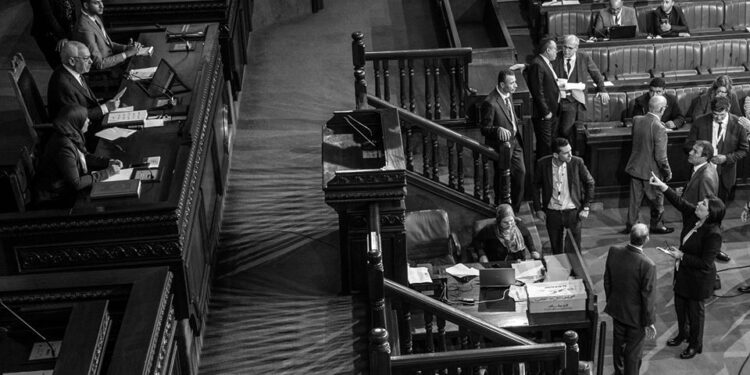 Abir Moussi : "Nous ne céderons jamais le pays à Ghannouchi"