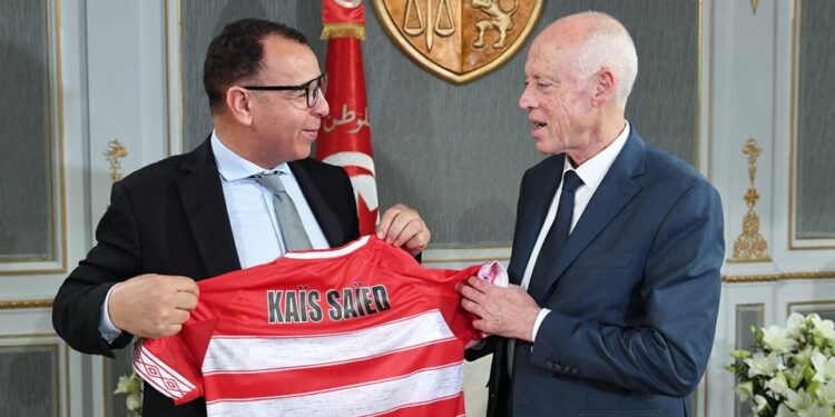 Kais Saied promet d’aider le Club Africain