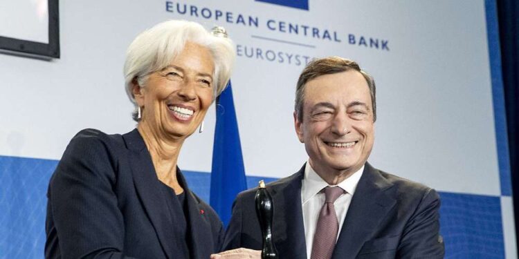 Christine Lagarde à la tête de la BCE