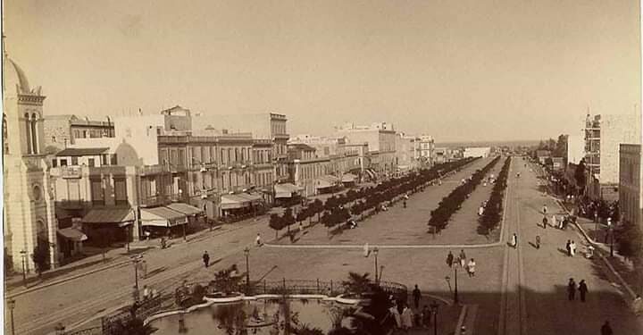 Nostalgies de Tunis : Je ne me lasse pas de cette photo de l'Avenue !