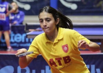 Fadoua Garsi, m&eacute;daill&eacute;e d'or en tennis de table