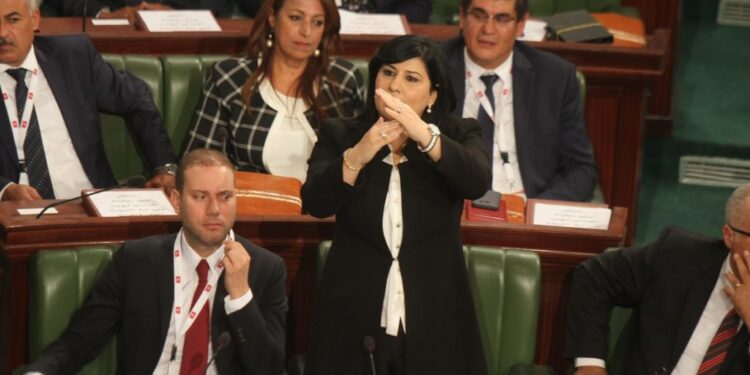 Abir Moussi accuse Habib Jomli d'avoir plagié le programme du PDL