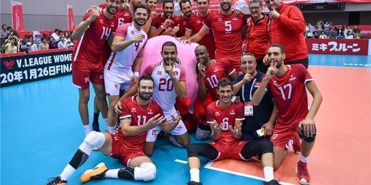Volley-ball - JO 2020 : La Tunisie bat l'Egypte et met un pied &agrave; Tokyo
