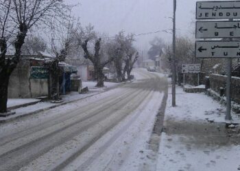 Hiver : Entre El Azara et Guerret el Anz