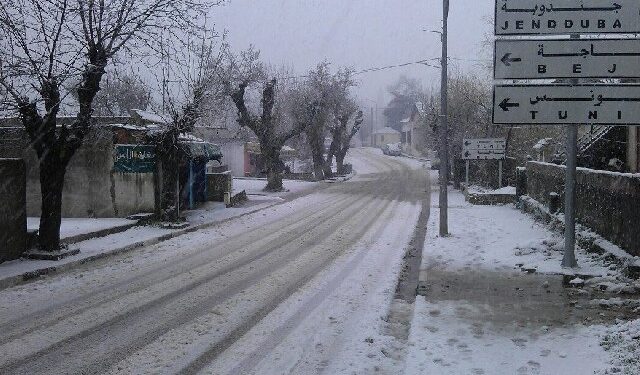 Hiver : Entre El Azara et Guerret el Anz