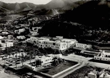 Vu du ciel : Palais beylicaux à Carthage et Hammam-Lif