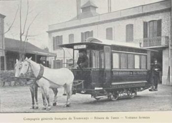 Tunis au temps du tramway hippomobile