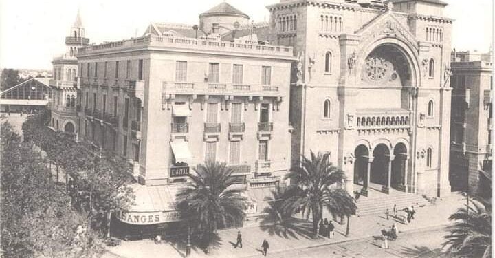 Une photo rare : La gare italienne de la rue de Rome