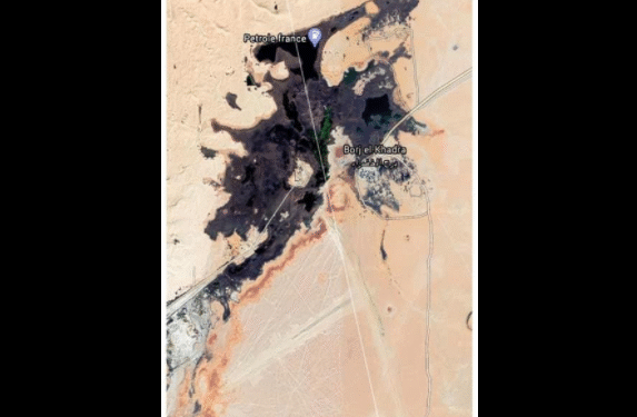 Le ministère de l'Énergie dément l'existence d'un "lac" de pétrole à Borj El Khadhra