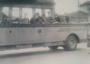 Berlin 1928 : Avec Abdelaziz Agrebi et Habiba Messika