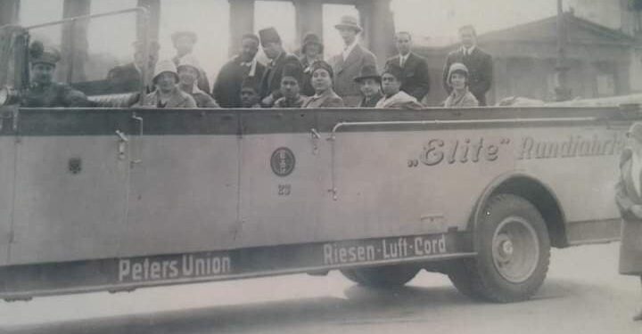 Berlin 1928 : Avec Abdelaziz Agrebi et Habiba Messika