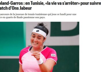 Roland Garros : Tous les Tunisiens derri&egrave;re Ons Jabeur