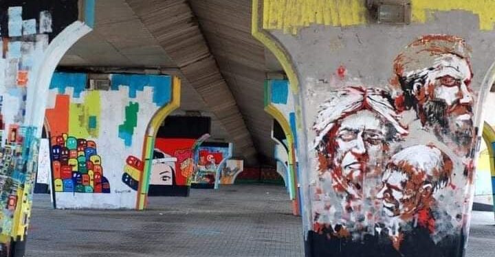 Street Art à Tunis : Le viaduc des artistes