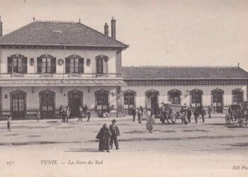 Le look rétro de la gare de Tunis