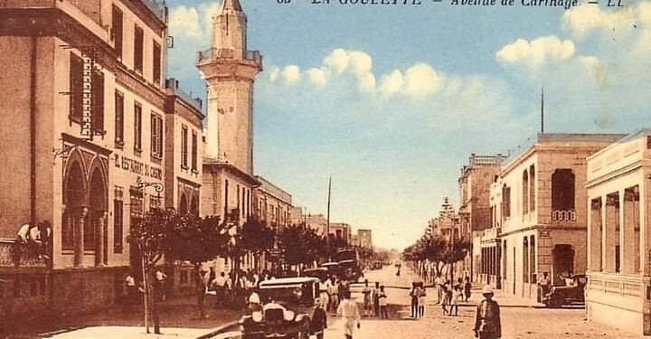 La Goulette d'antan : Sur l'avenue de Carthage