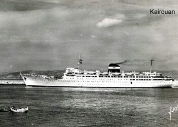 Paquebots au port de Tunis