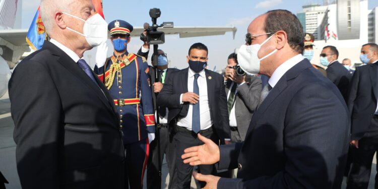 Kais Saied entame sa visite au Caire