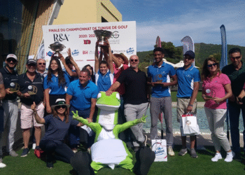 Golf : Elyes Barhoumi et Oumayma Bouzgarou, champions de Tunisie