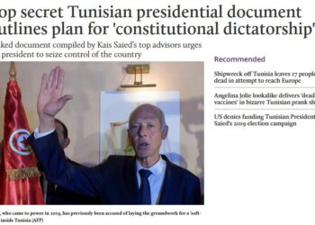 Tunisie : Quand "Middle East Eye" évoquait un coup d'Etat constitutionnel !