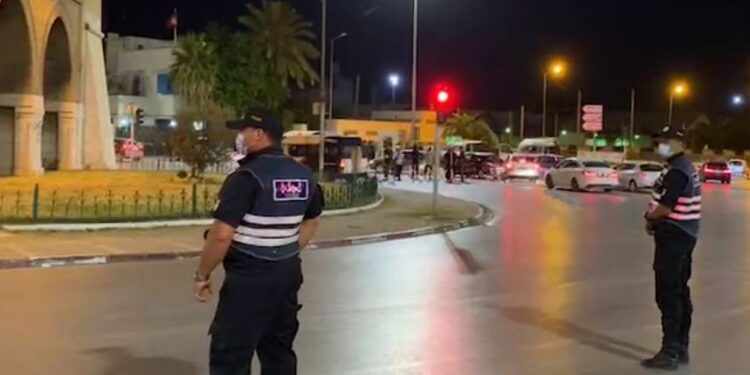 Tunisie : 5344 verbalisations pour non-respect du couvre-feu en un jour